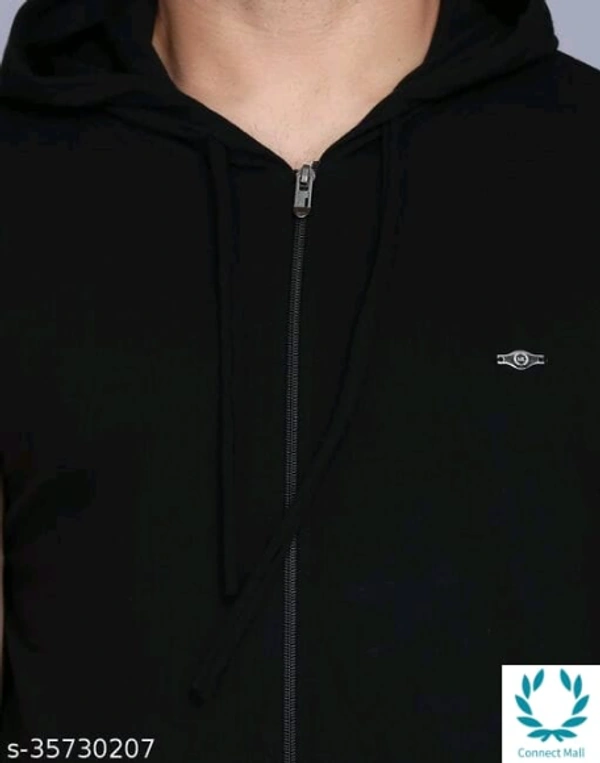 Men's Casual Hooded Tshirt - L